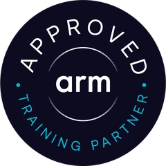 Arm Approved Training Partner badge